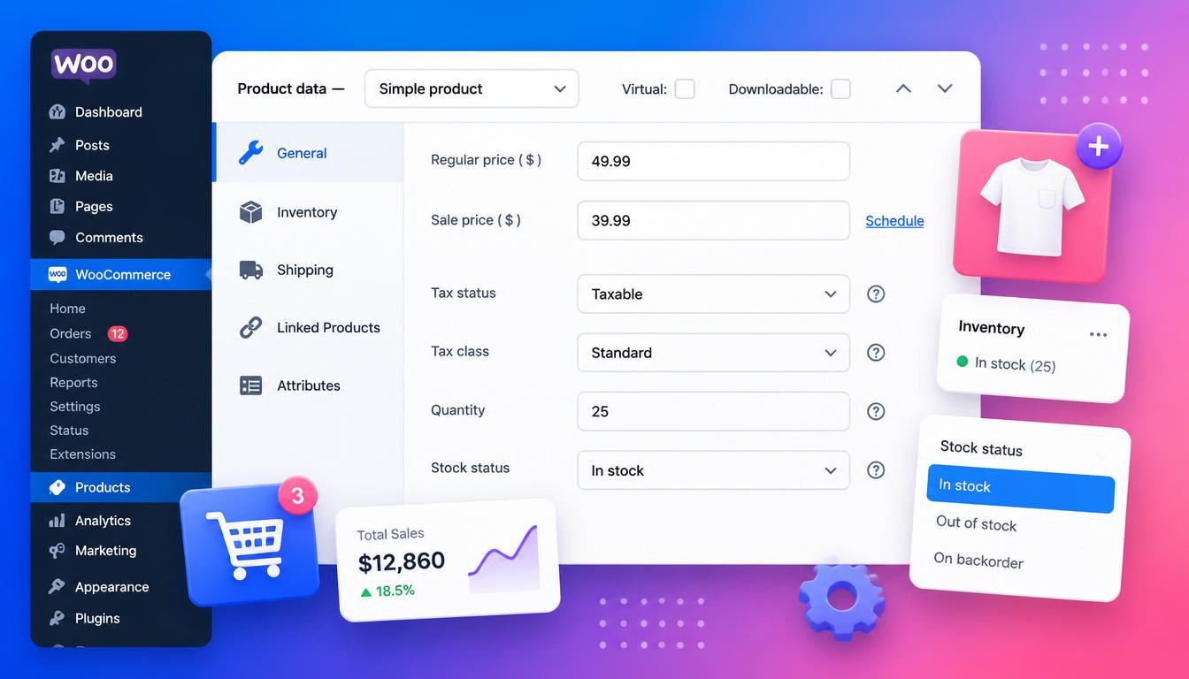 How To Add Products Woocommerce Data Panel How To Add Products Woocommerce Data Panel
