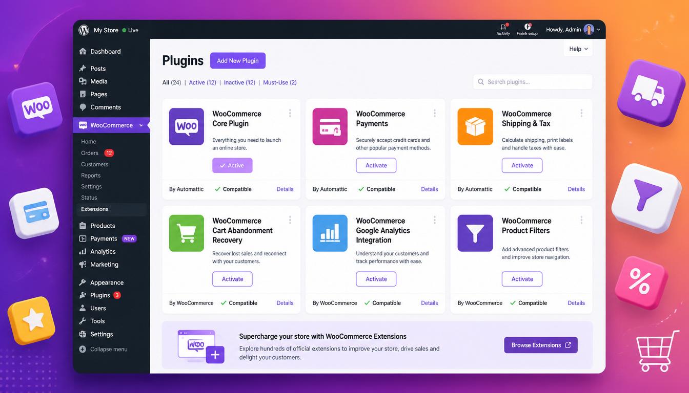 Best Woocommerce Plugins Dashboard Best Woocommerce Plugins Dashboard