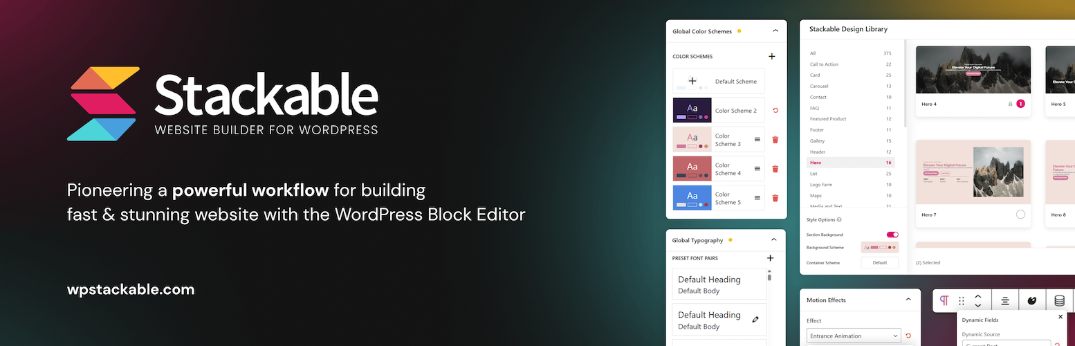 Stackable – Page Builder Gutenberg Blocks
