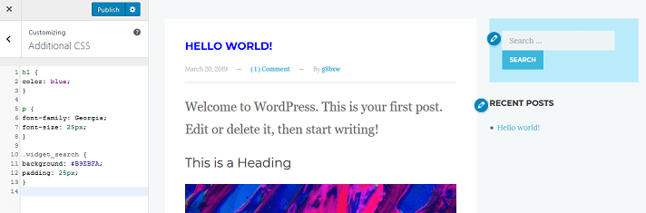 Add-CSS-In-WordPress-widget-css-specific