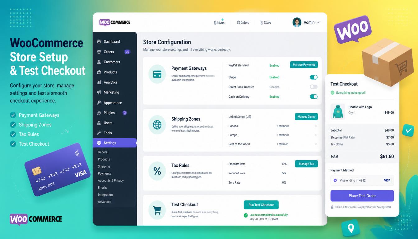 How To Set Up Woocommerce Configuration
