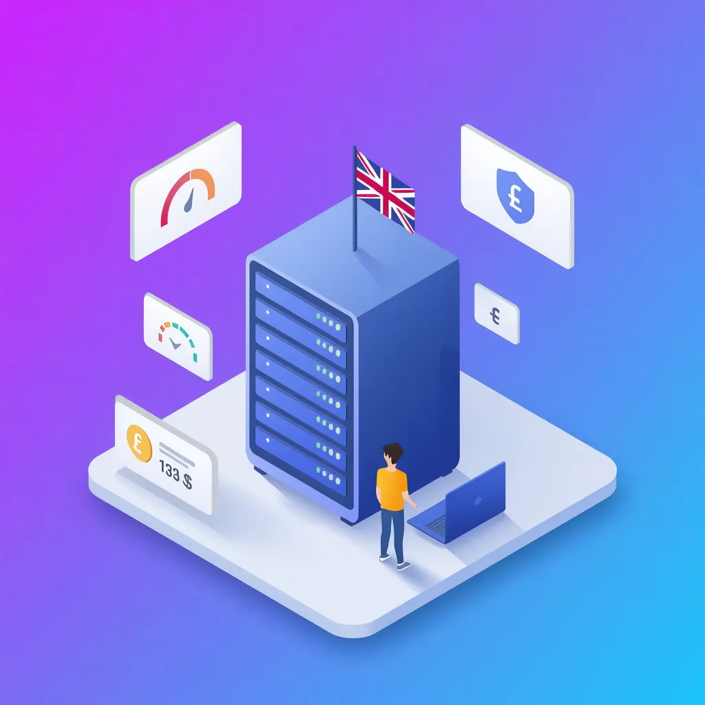 Wordpress Hosting Types Uk: 3D Illustration Comparing Shared, Managed And Vps Hosting With Small Characters And Server Icons
